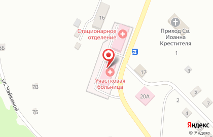Больница Таштагольская районная больница на улице Токарева на карте
