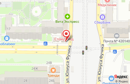 Милэш, кулинария на карте