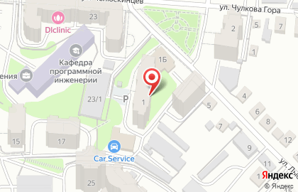 IT-компания Гарант-плюс в Центральном районе на карте