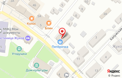 Совкомбанк в Калуге на карте