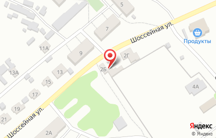 Гастрономчик на Шоссейной улице на карте