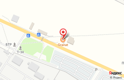 Кафе Granat на Шоссейной улице на карте