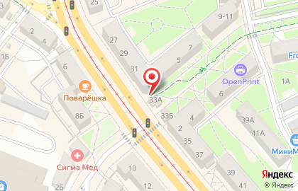 Магазин профессиональной косметики Красота профи на карте