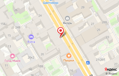 Лавка напитков M-tea на карте