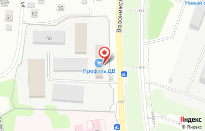 Производственно-торговая компания Профиль ДВ в Хабаровске на карте