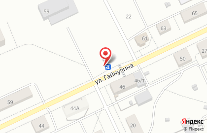 Продовольственный магазин в Правобережном районе на карте