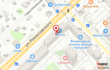Пекарня Хлебница в Волгограде на карте