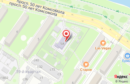 Детский сад №21 в Междуреченске на карте