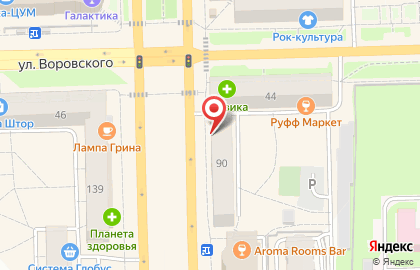 Магазин Подарок в Кирове на карте