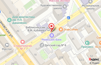Студия красоты Ксении Саркисова на улице Никитинская на карте