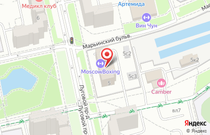 Юмика в Марьино на карте