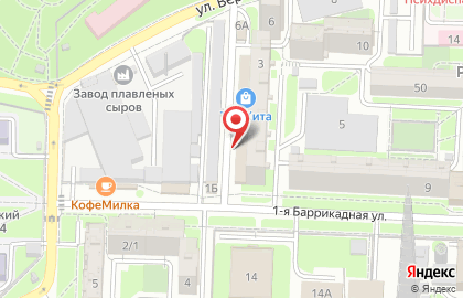 Супермаркет Магнит в Ростове-на-Дону на карте