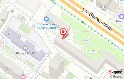 Участковый пункт полиции Московского отдела полиции г. Твери на карте