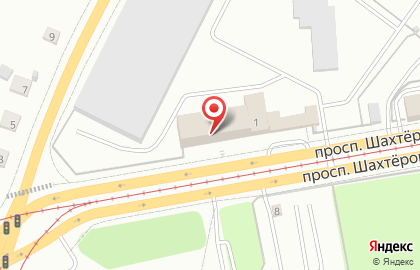 Адвокатский кабинет Ширяев А.В. на проспекте Шахтёров на карте