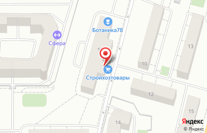 Магазин стройхозтоваров в Пушкинском районе на карте