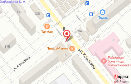 ДеньгиАктив на улице Комарова на карте