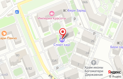 Тренажерный зал Sport House на карте