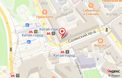 Салон-магазин париков Рапунцель в Лубянском проезде на карте