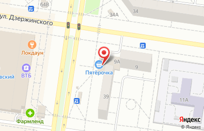 Банкомат Тольяттихимбанк в Автозаводском районе на карте