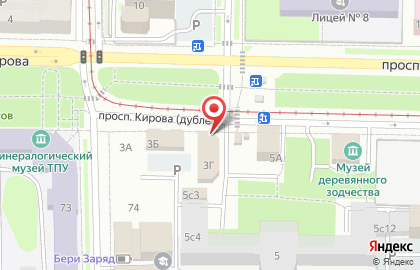 Супермаркет Ярче! на проспекте Кирова, 3г на карте