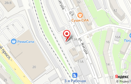 АвтоАудиоЦентр в Первореченском районе на карте
