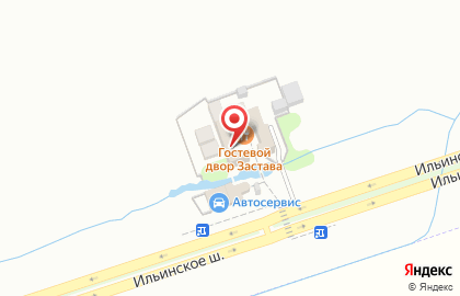 Застава в Новокузнецке на карте