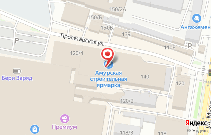 Служба доставки ДПД в Благовещенске на карте