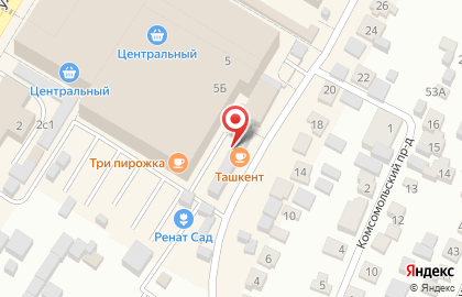 Семейное кафе Ташкент на карте