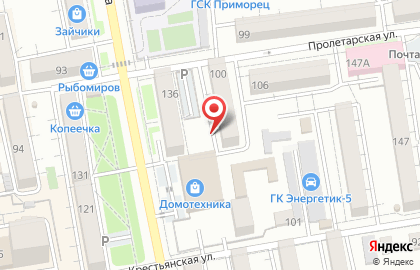 Магазин Титан на Пролетарской улице на карте