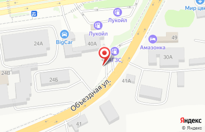 Перерабатывающая компания Добрый Лом на Объездной улице на карте