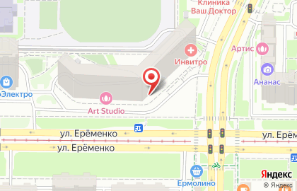 Отделение службы доставки Boxberry на улице Еременко на карте