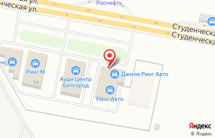 Официальный дилер Hyundai на Студенческой улице на карте