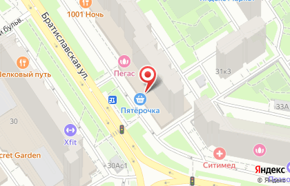 Пивной магазин ОПенбир на Братиславской улице на карте