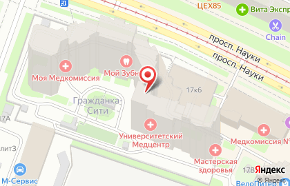 Академический психоаналитический центр Наталии Мищенко на карте