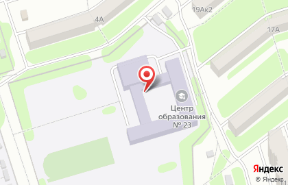 Центр образования №23 на проспекте Победы на карте