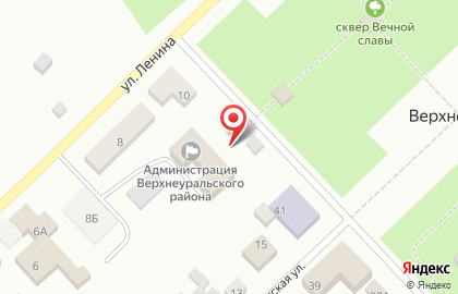 Собрание депутатов Верхнеуральского муниципального района на карте
