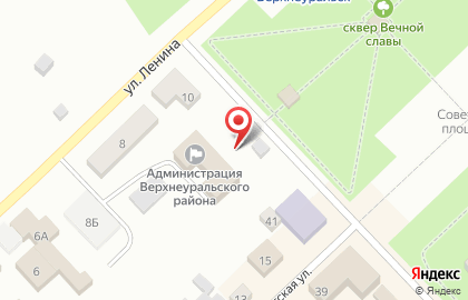 Контрольно-счетная палата Верхнеуральского муниципального района на карте