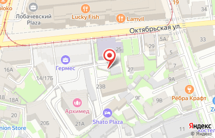 Virgin Connect на Октябрьской улице на карте
