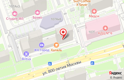 Научный центр молекулярно-генетических исследований Днком в Москве на карте