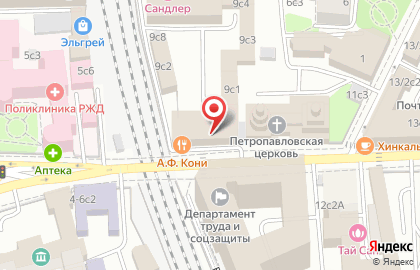Инновационных Технологий и Предпринимательства Российский Государственный Университет (ргуитп) на Комсомольской на карте