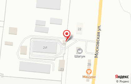 Магазин овощей и фруктов на Московской улице на карте