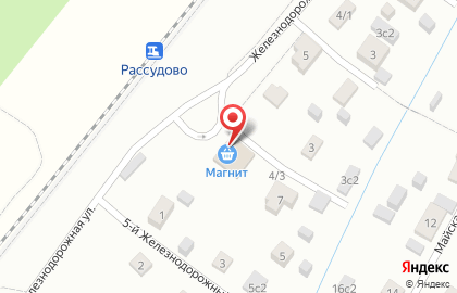 Супермаркет Магнит в Москве на карте