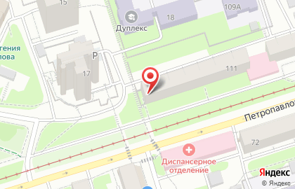 Следственное управление Следственного комитета РФ по Пермскому краю в Перми на карте
