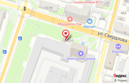 Пиццерия Венеция в Ленинском районе на карте