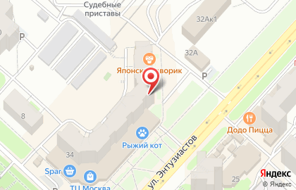Магазин Все Инструменты.ру на улице Энтузиастов на карте