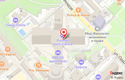 Hotel Pullman Sochi Centre на карте