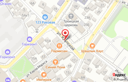 Банк ВТБ24 на улице Карла Маркса на карте