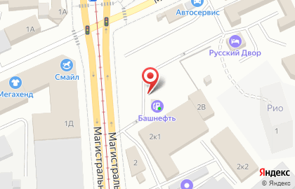 АЗС Башнефть в Первомайском районе на карте