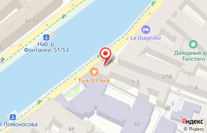 Приемная Уполномоченного по правам человека в г. Санкт-Петербурге на карте