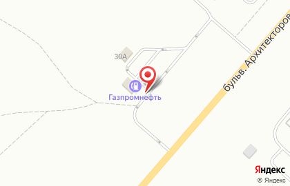 Автозаправочная станция Газпромнефть в Кировском округе на карте